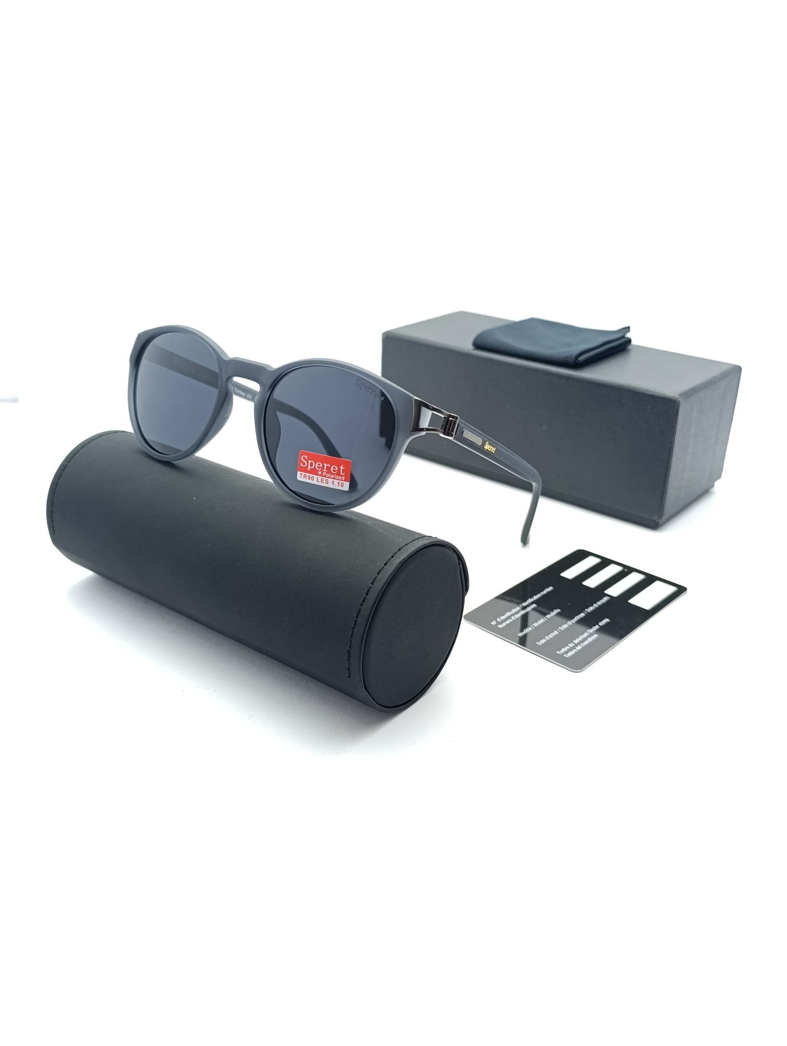 عینک آفتابی یونیسکس اسپریت TR6804 با فریم خاکستری مات